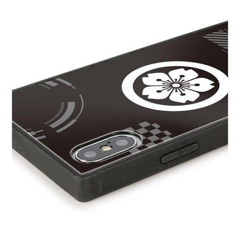 『夜桜さんちの大作戦』スクエア強化ガラスiPhoneケース